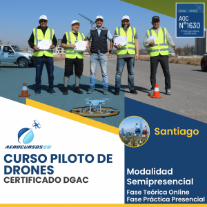Curso Piloto de Drones Certificado DGAC Santiago Aerocursos CG
