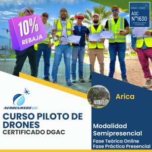 Curso Piloto de Drones Certificado DGAC - Arica
