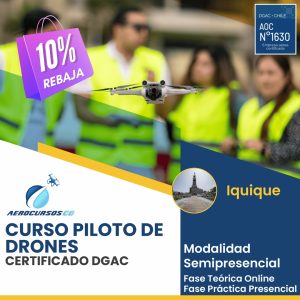 Curso Piloto de Drones Certificado DGAC - Iquique