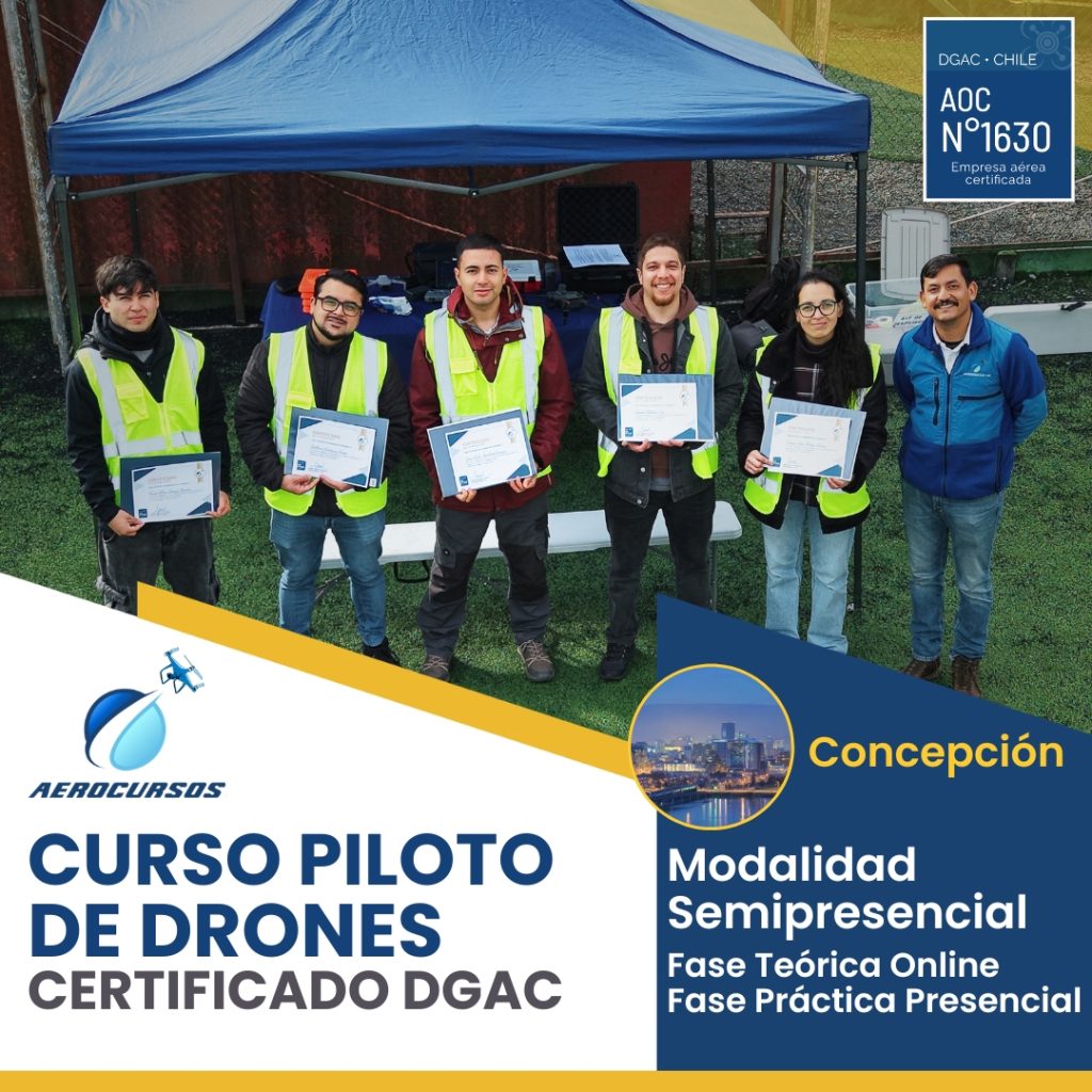 Curso Piloto de Drones Certificado DGAC - Concepción