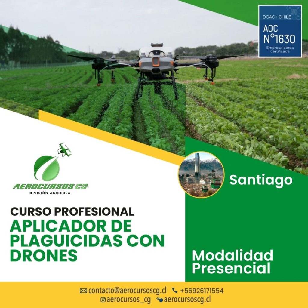Curso Aplicador de Plaguicidas con Drones - Santiago
