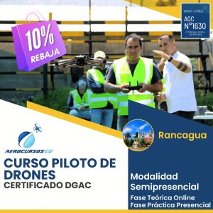 Curso Piloto de Drones Certificado DGAC - Rancagua