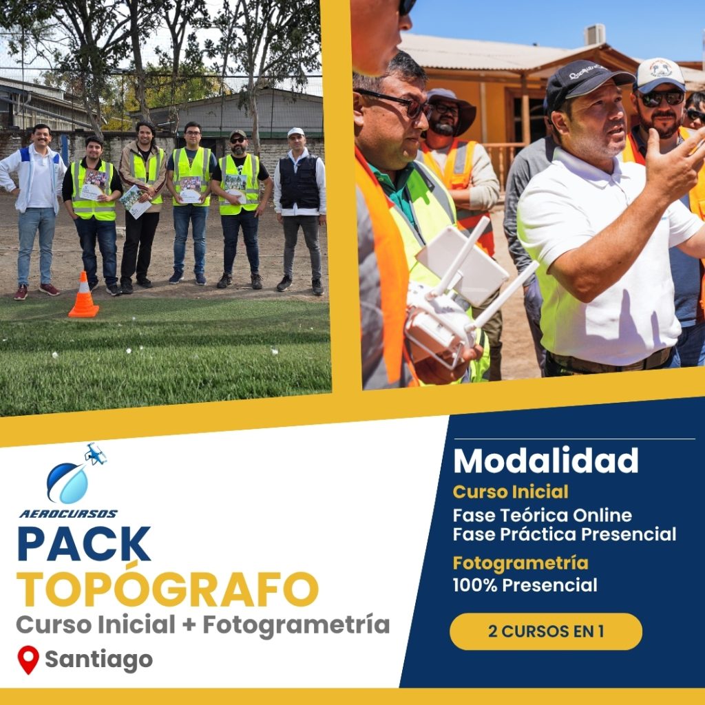 Pack Credencial DGAC y Fotogrametría - Santiago