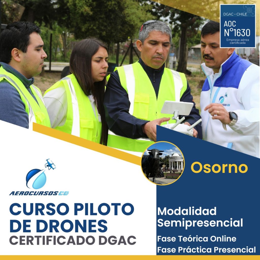 Curso Piloto de Drones Certificado DGAC - Osorno