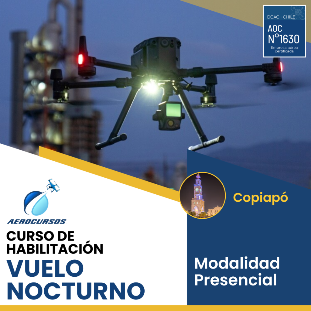 Curso de Habilitación en Vuelo Nocturno - Copiapó