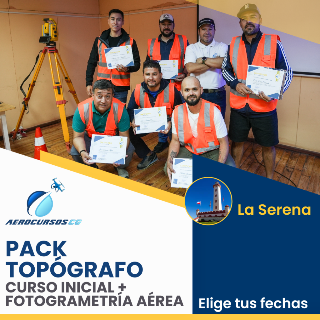 Pack Credencial DGAC y Fotogrametría - La Serena