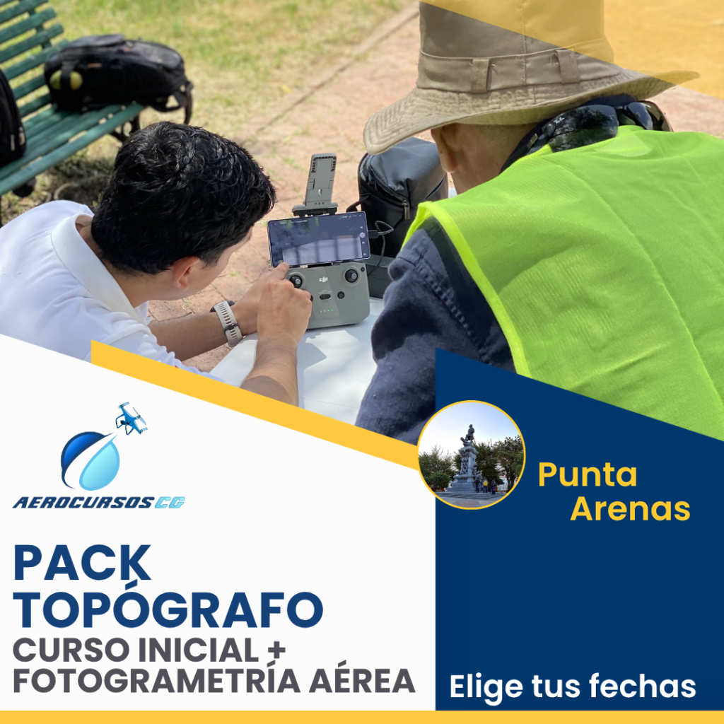 Pack Credencial DGAC y Fotogrametría - Punta Arenas