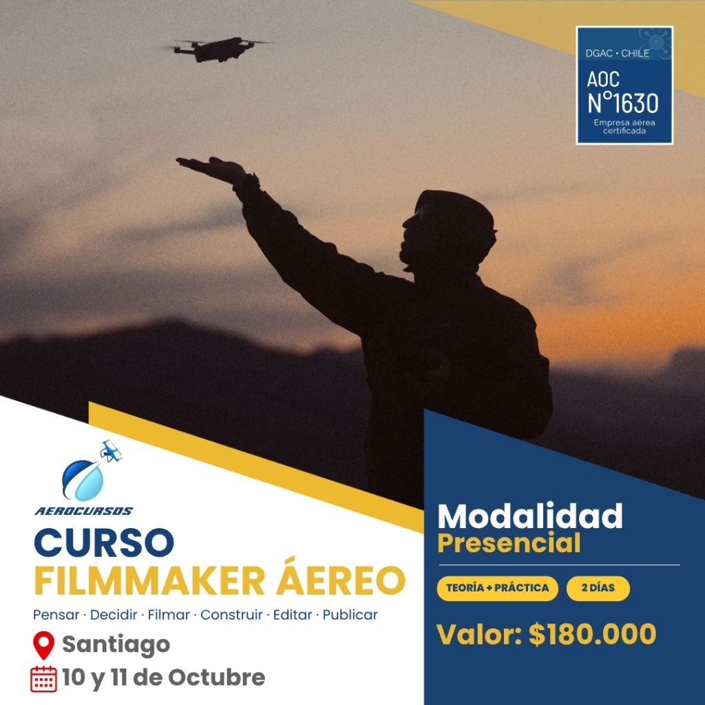 Curso de Filmmaker Aéreo