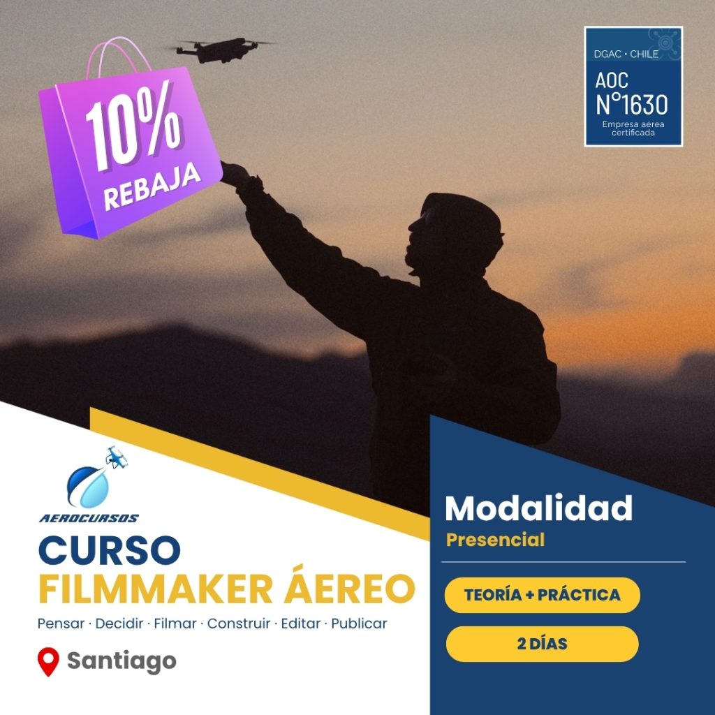 Curso de Filmmaker Aéreo