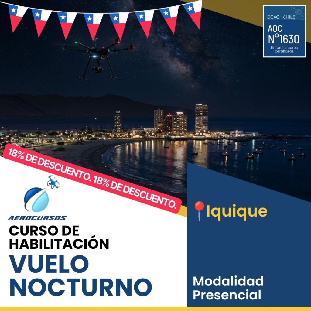 Curso de Habilitación en Vuelo Nocturno - Iquique