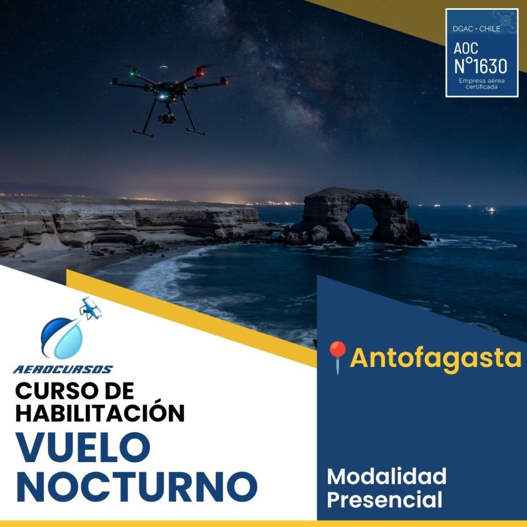 Curso de Habilitación en Vuelo Nocturno - Antofagasta