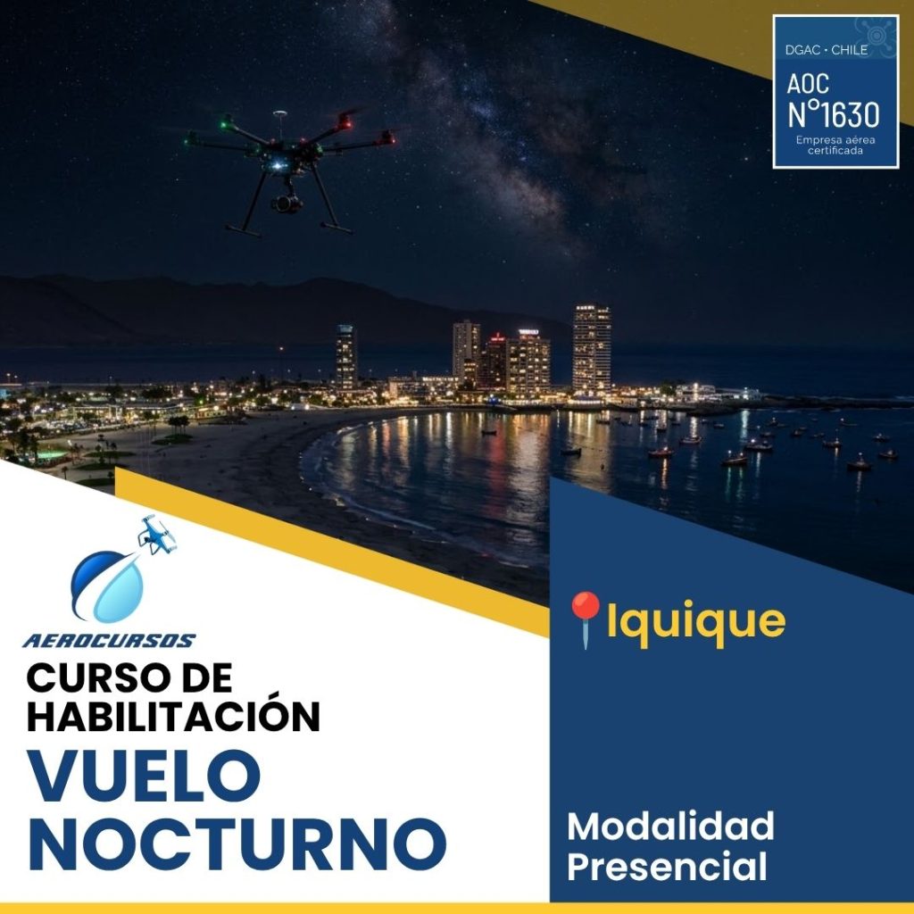 Curso de Habilitación en Vuelo Nocturno - Iquique