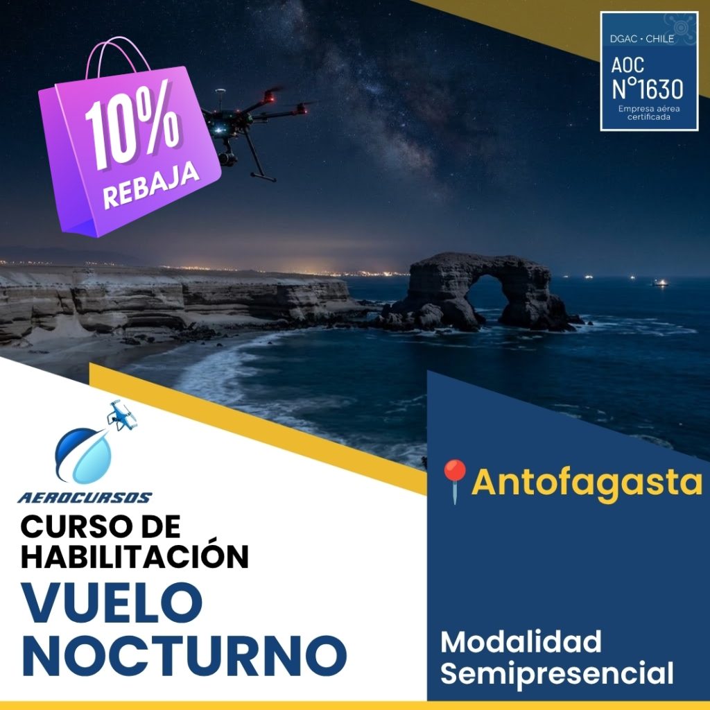 Curso de Habilitación en Vuelo Nocturno - Antofagasta