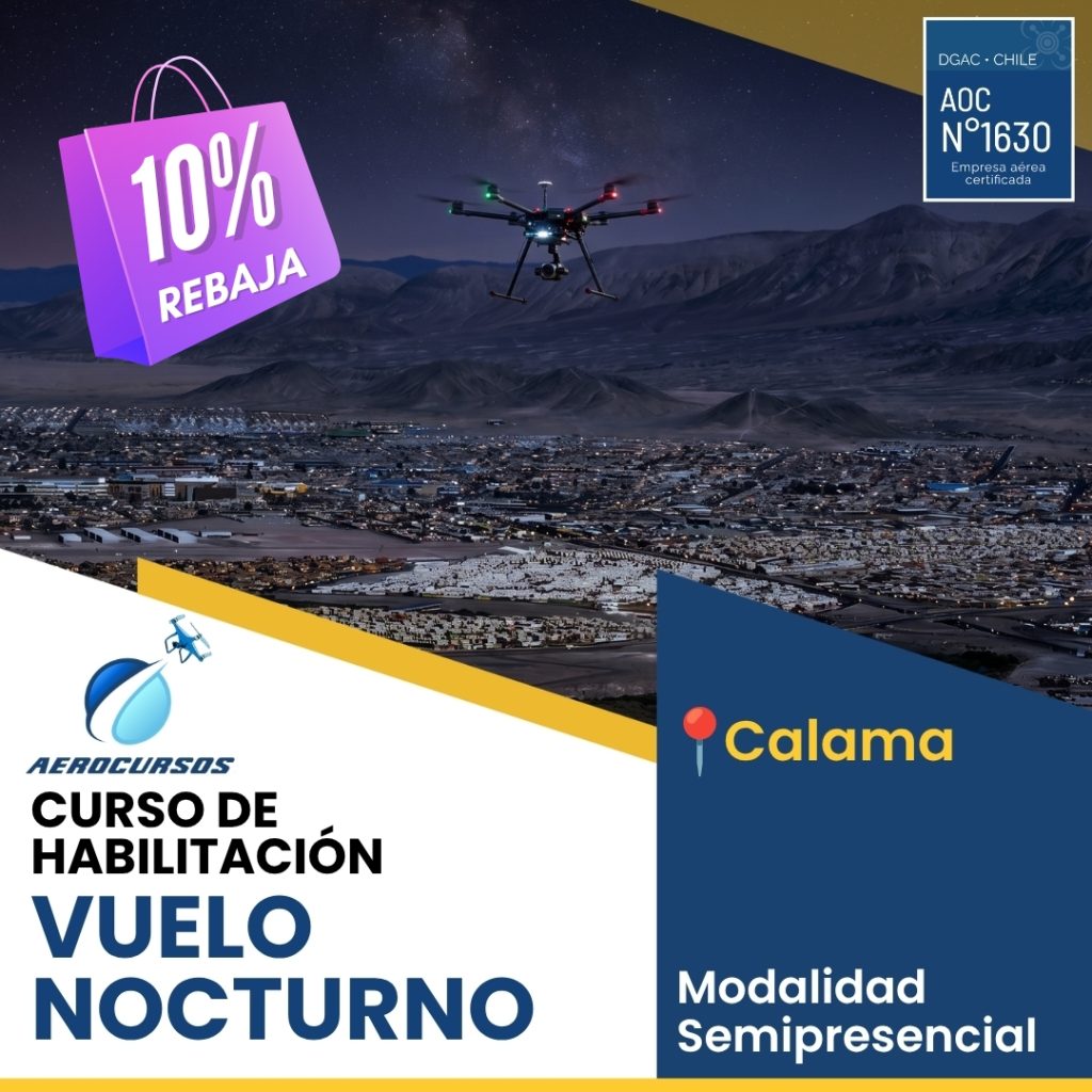 Curso de Habilitación en Vuelo Nocturno - Calama